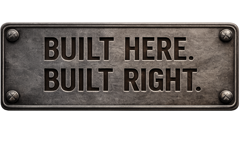 metal sign made here