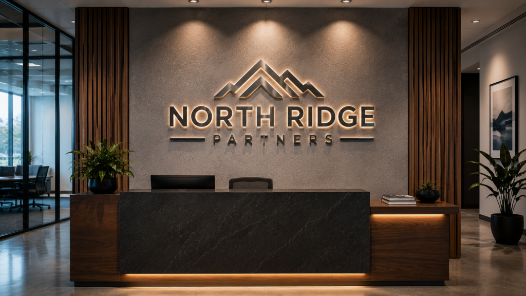 How to Design the Perfect Reception Area Logo Sign