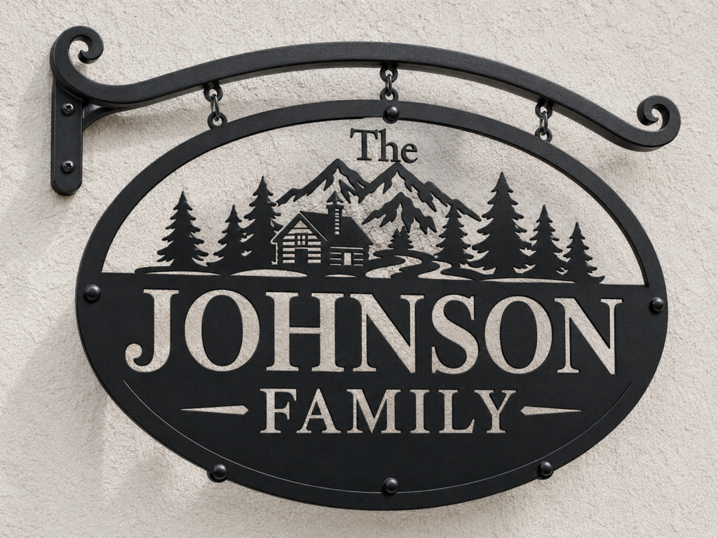 custom metal sign example