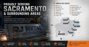 Metal Fabrication Service Areas