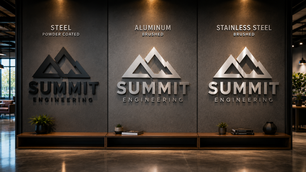 What Is the Best Material for a Business Logo Sign