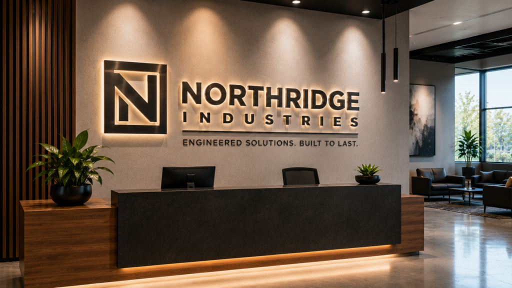 Why Every Office Needs a Custom Lobby Logo Sign