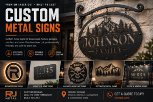 Custom metal Signs