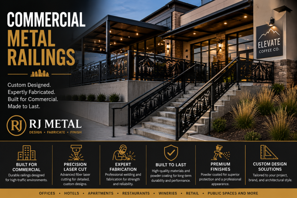 Commercial Metal Railings