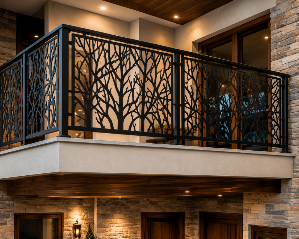 Custom Metal Balcony Railing
